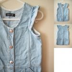 BEBE denim one-piece / 80