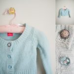 sweetroom (little deicy) green cardigan / 2T